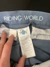 Pantalon Riding World bleu 38 